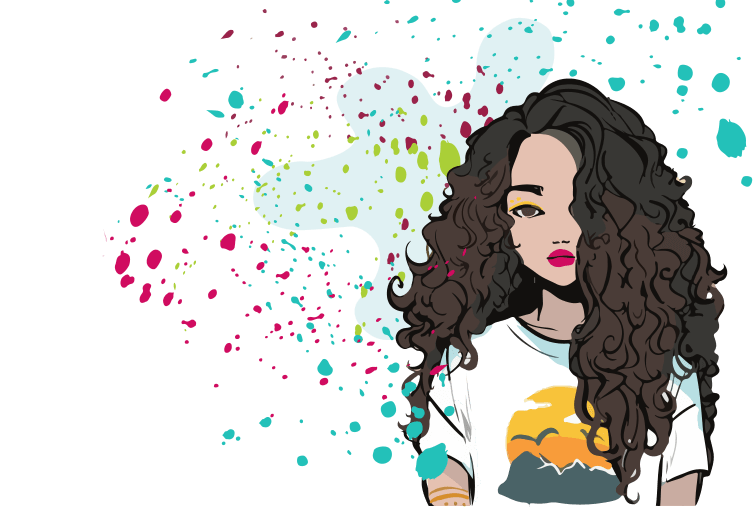 image edit girl